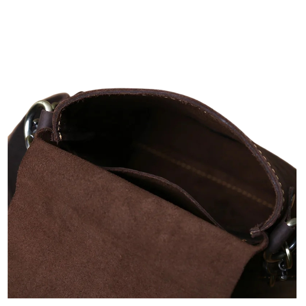 Café Brown Mini Crossbody Bag