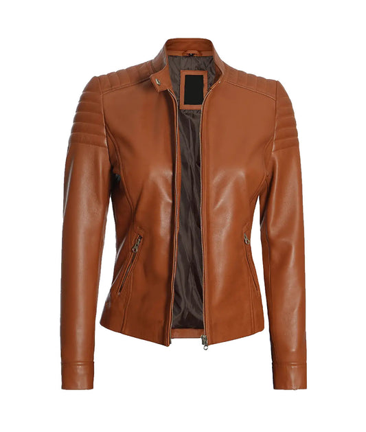 Stylish Cafe Racer Leather jacket