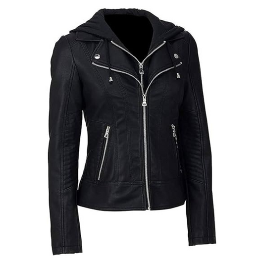 Chic-Biker-Leather-Hooded-Jacket