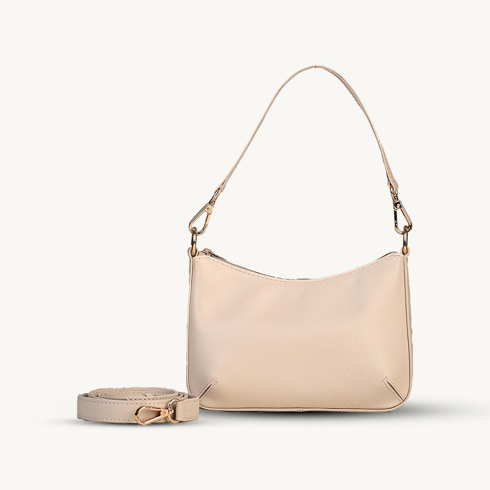 Chic Off-White Mini Handbag