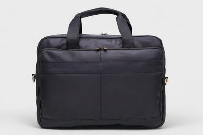 Black Leather Executive Briefcase