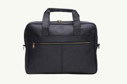 Black Leather Executive Briefcase