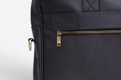 Black Leather Executive Briefcase