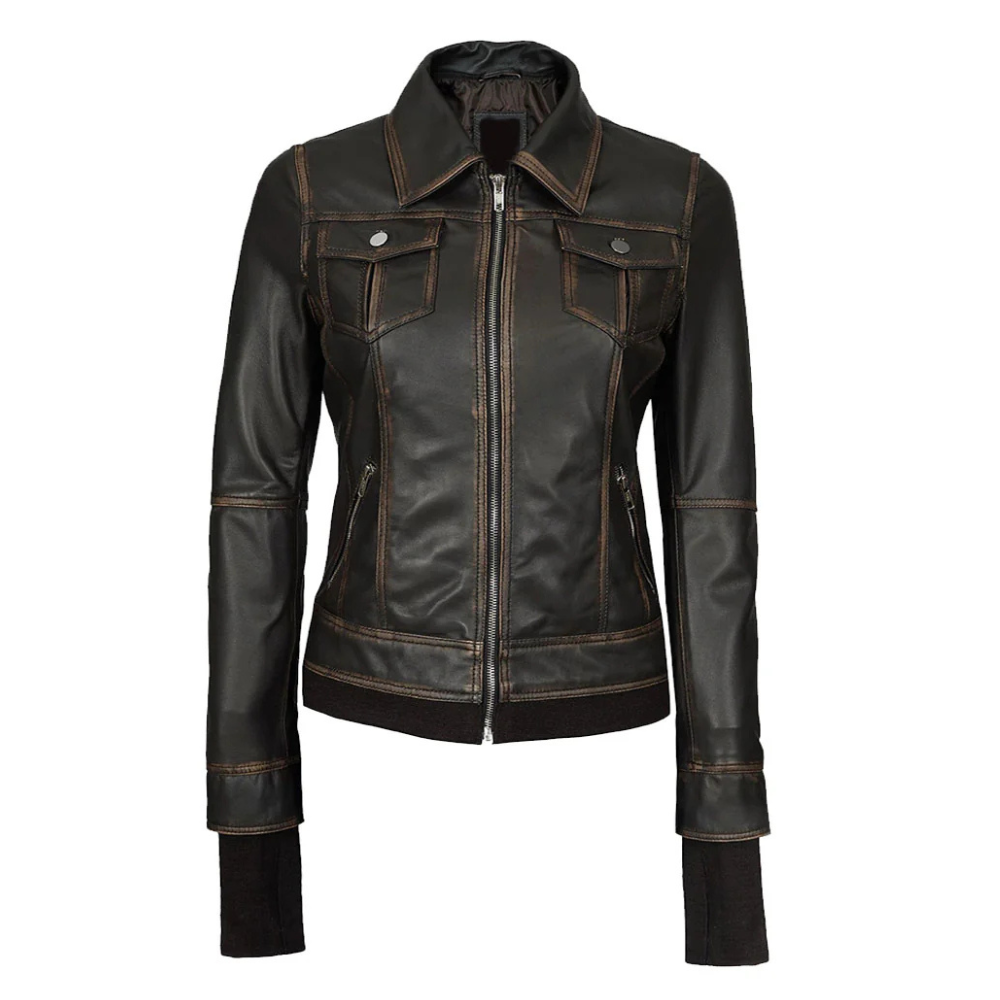 Dark Brown Tralee Bomber