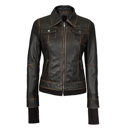 Dark Brown Tralee Bomber