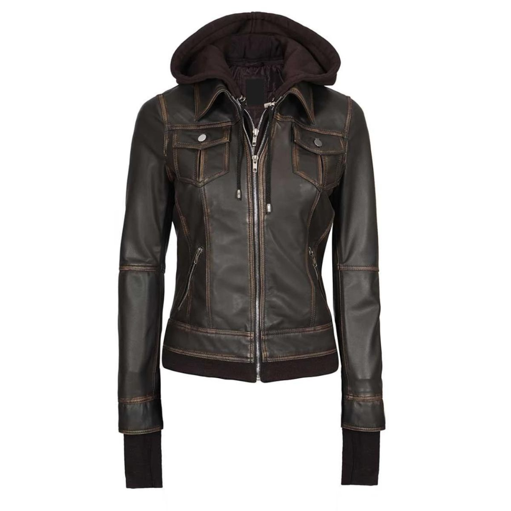 Dark Brown Tralee Bomber