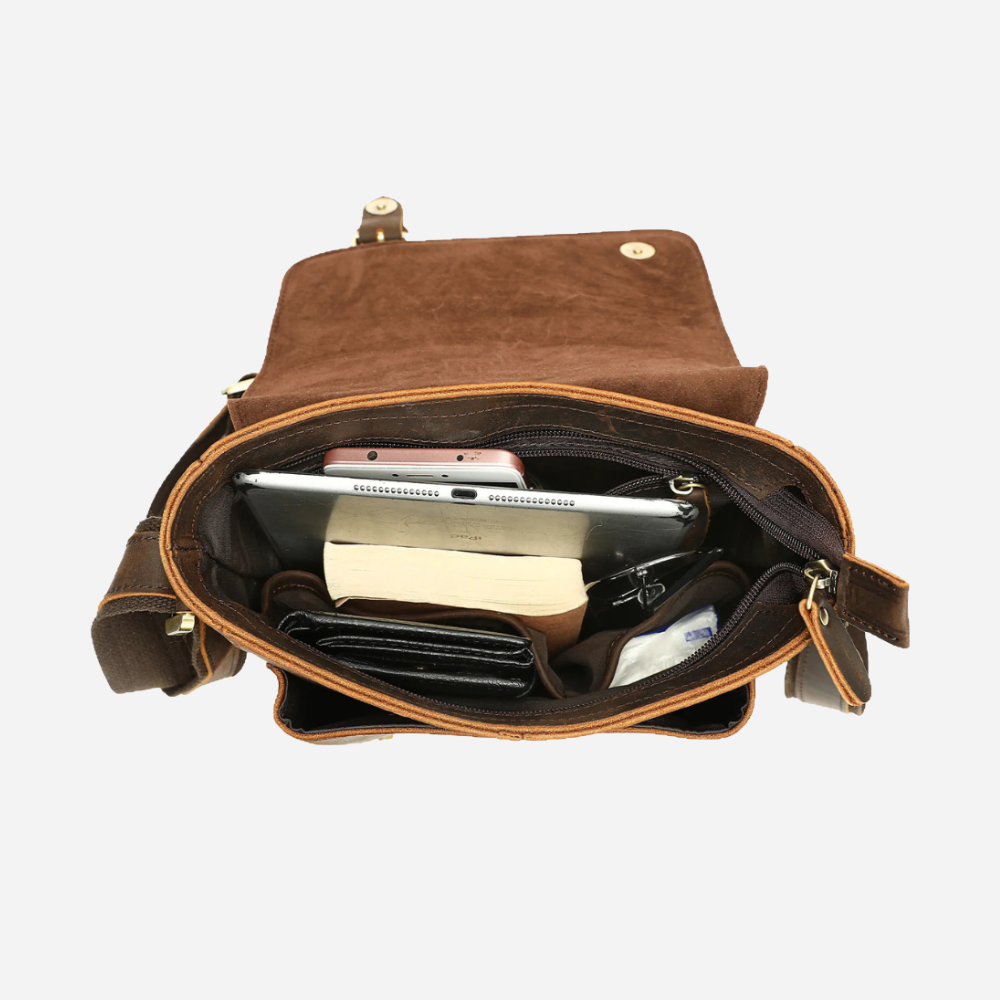 Dark Coffee Roamer Shoulder Bag