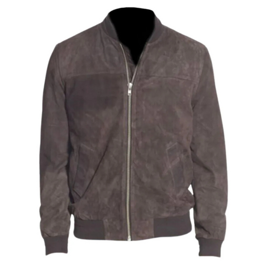 Grey Ghost Suede Jacket