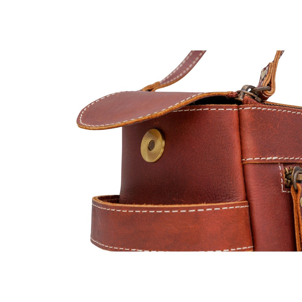 Heritage Brown Travel Toiletry Bag