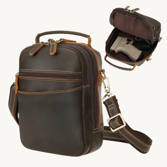 Leather Concealed Carry Bag