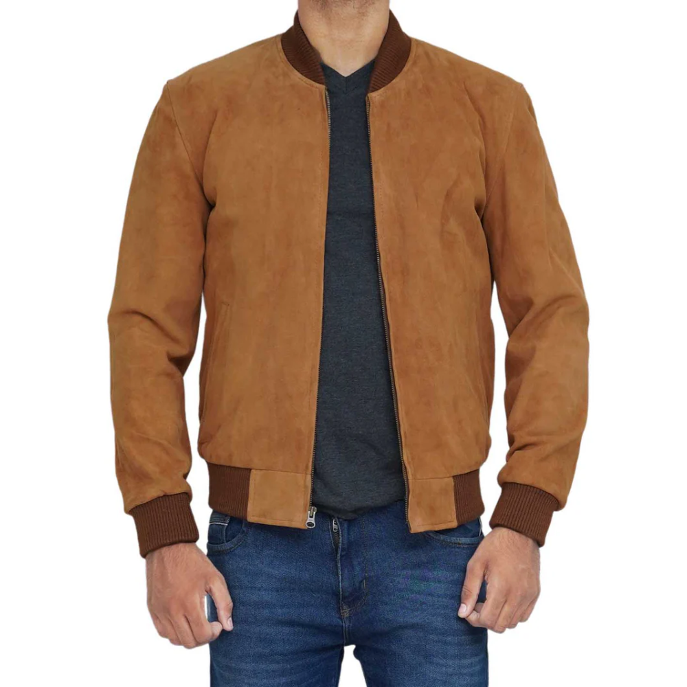 Light Brown Dusk Suede Jacket