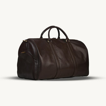 Luxe Espresso Brown Duffle