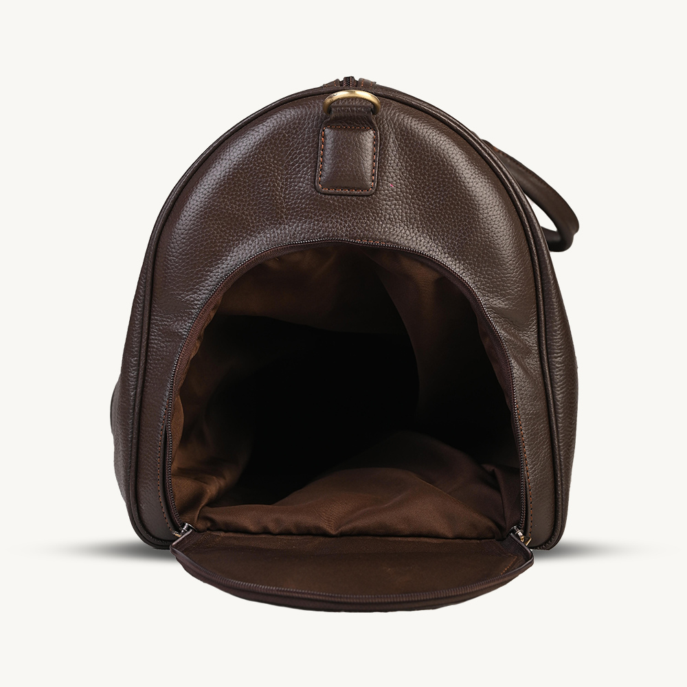 Luxe Espresso Brown Duffle