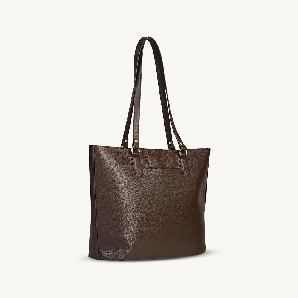 Modern Brown Professional Tote