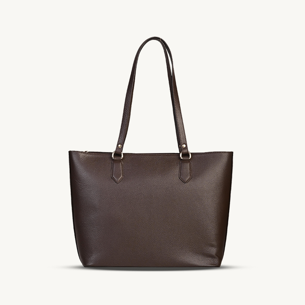 Modern Brown Professional Tote