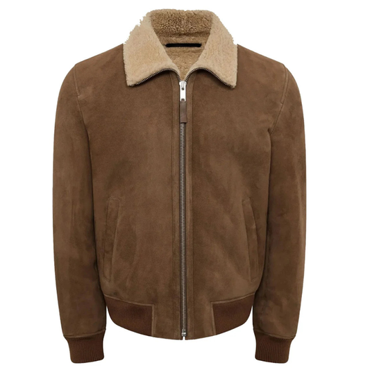 Modern Mocha Suede Jacket