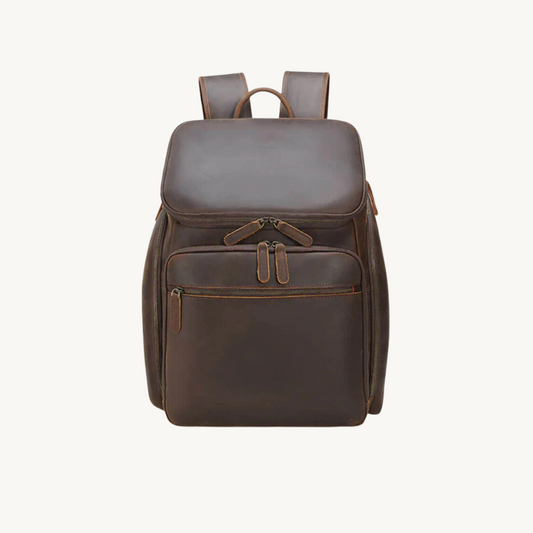 Montgomery-Brown-Classic-Leather-Backpack