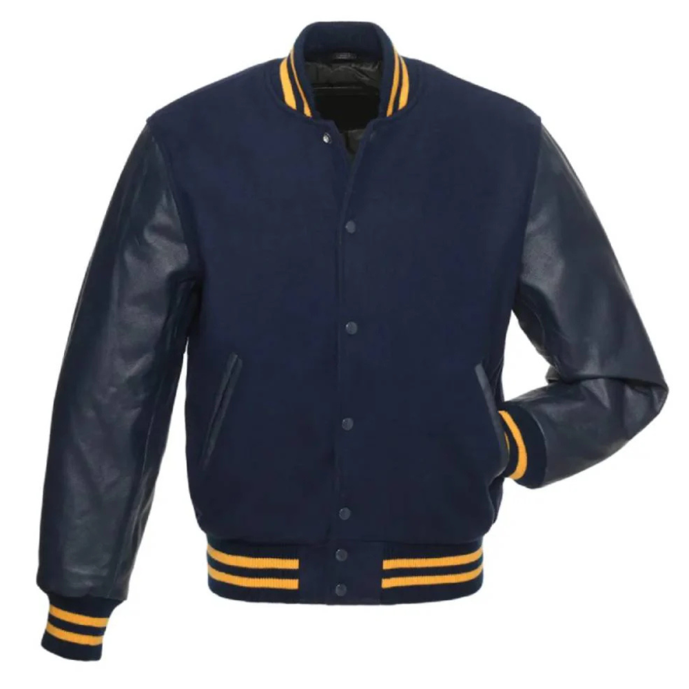 Navy Gold Prestige Varsity