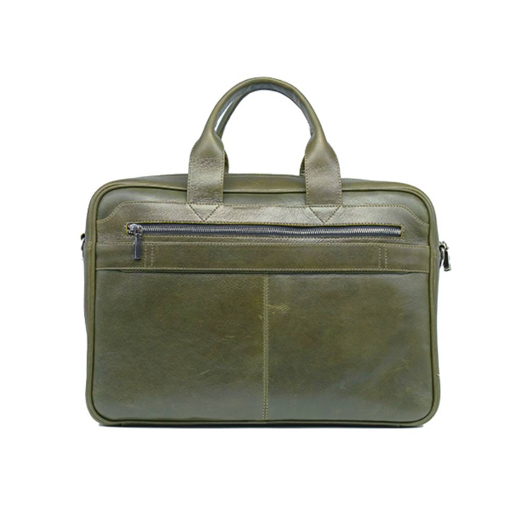 Olive Green Laptop Bag
