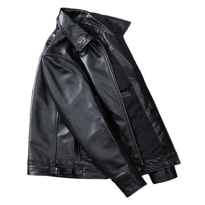 Premium Black Moto Jacket