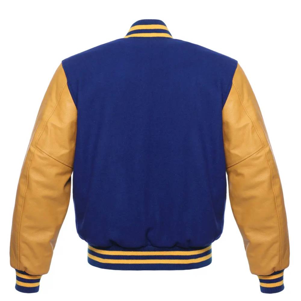 Royal Gold Prestige Varsity Jacket