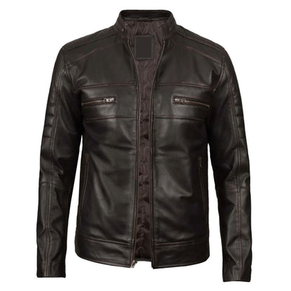 Rustic Urban Racer Biker Jacket