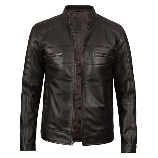 Rustic Urban Racer Biker Jacket