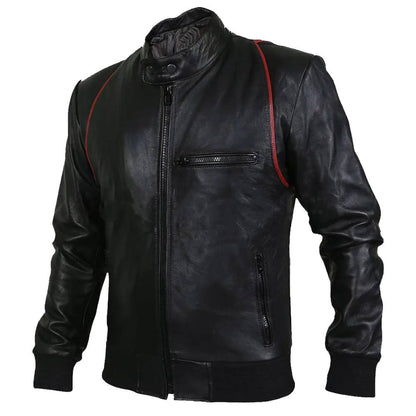Shadow Luxe Biker Jacket