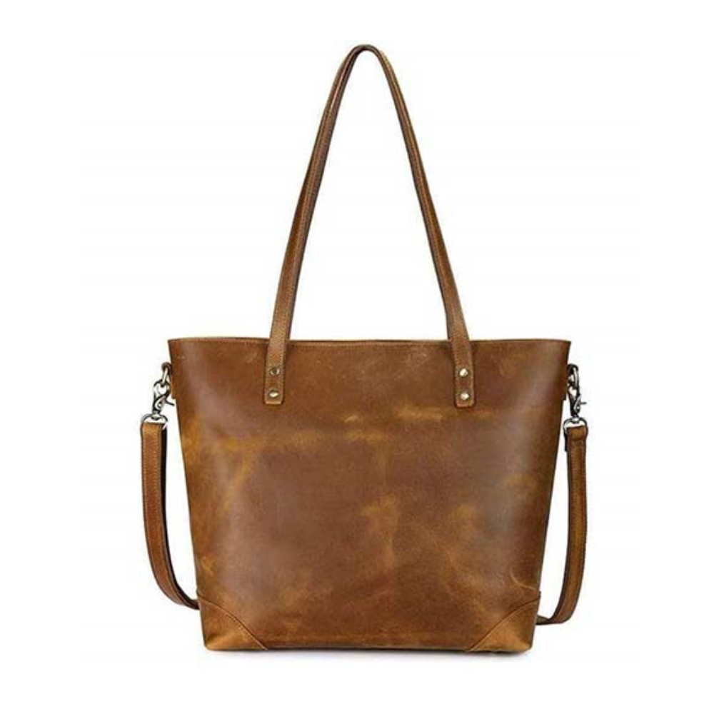 Tan Bella Tote Bag