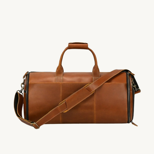 Tan Dapper Duffle Bag