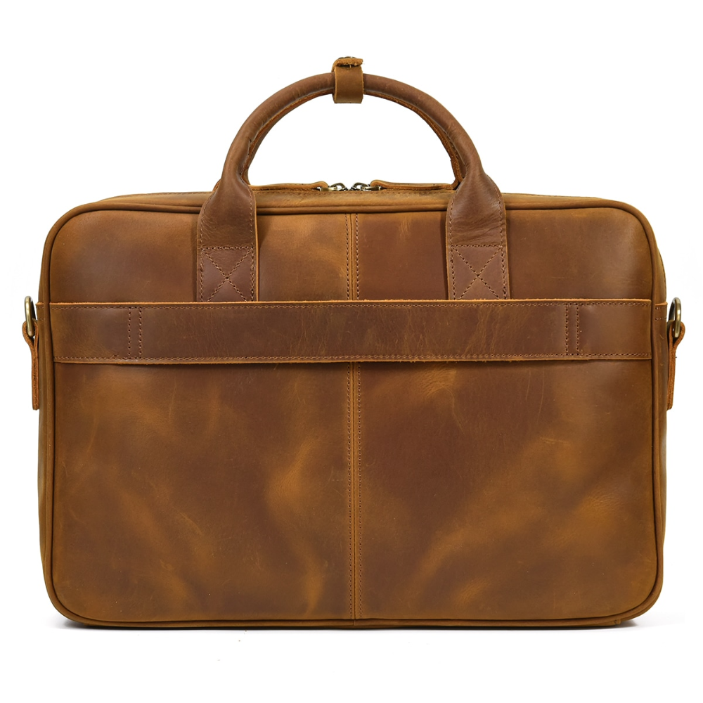 Tan Heirloom Case Leather Briefcase