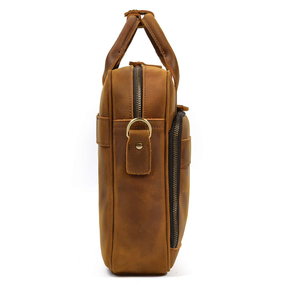 Tan Heirloom Case Leather Briefcase