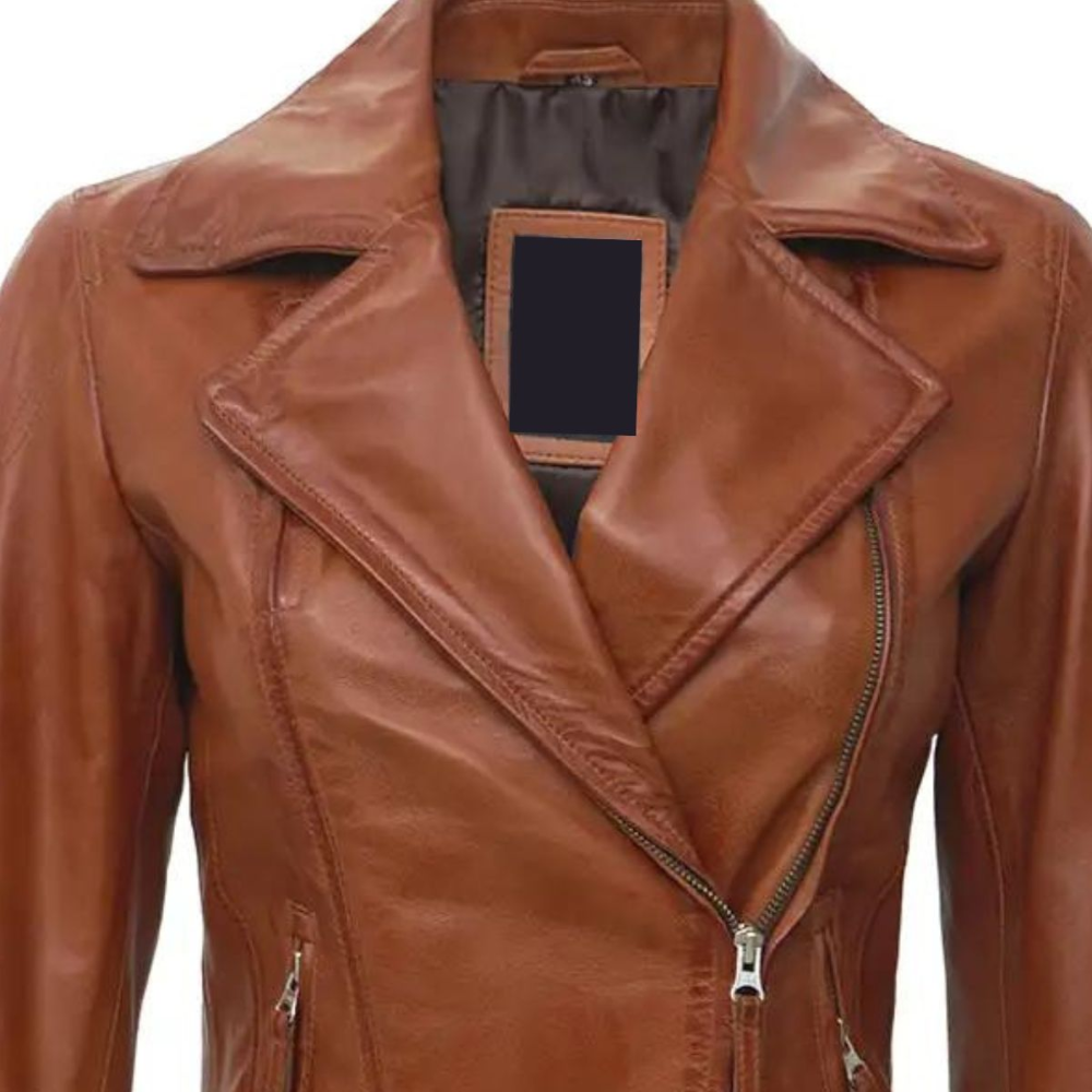 Tan Seraphim Biker Jacket