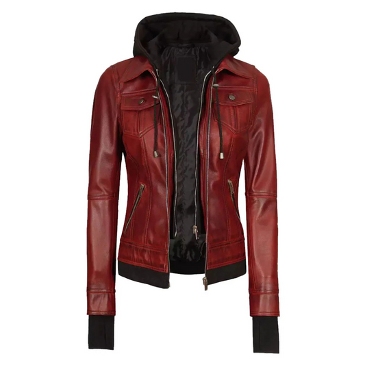 Celeste-Maroon-Bomber