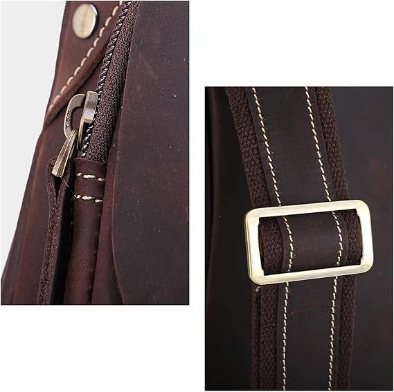 The Adventurer's Executive Leather Chest Bag