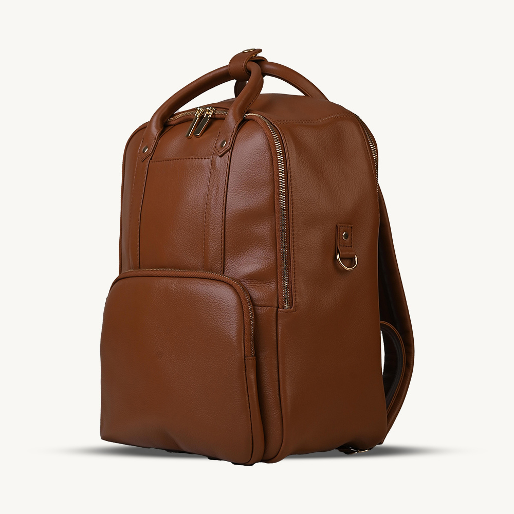 The Brown Commuter Backpack