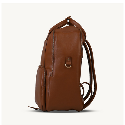 The Brown Commuter Backpack