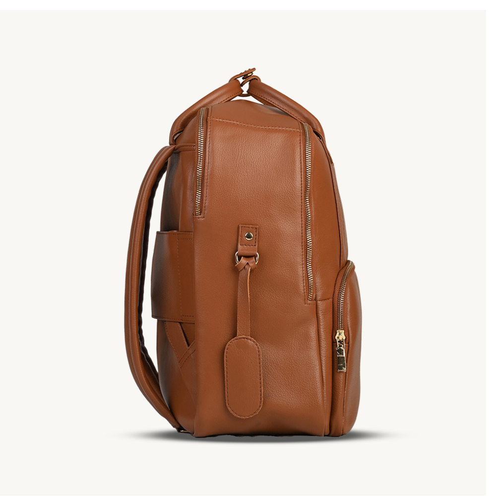 The Brown Commuter Backpack