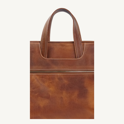 The Distressed Tan Heritage Laptop Sleeve