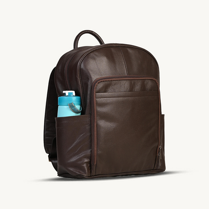 The Rich Brown Urban Leather Backpack