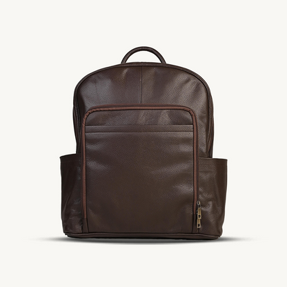 The Rich Brown Urban Leather Backpack