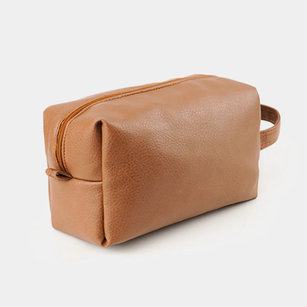The Tan Classic Toiletry Bag