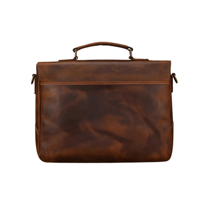 Vintage Roam Brown Messenger Bag