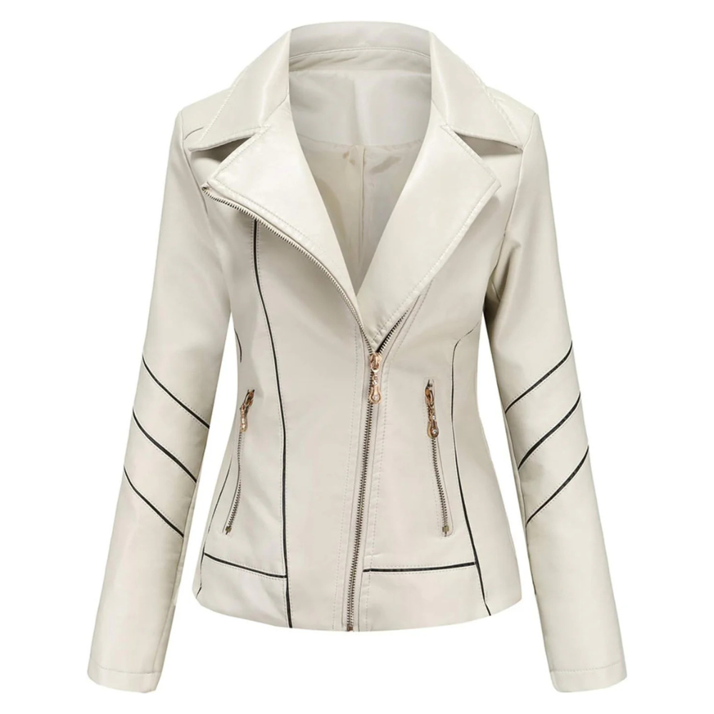 Beige Cruiser Jacket