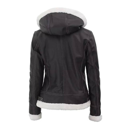 Women's Faux Shearling Jacket: Stylish Shearling Look